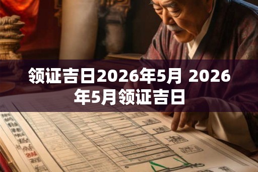 领证吉日2026年5月 2026年5月领证吉日 领证吉日2026年5月 2026年5月领证吉日