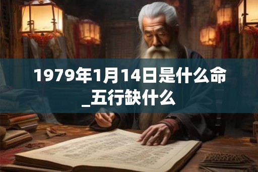 1979年1月14日是什么命_五行缺什么