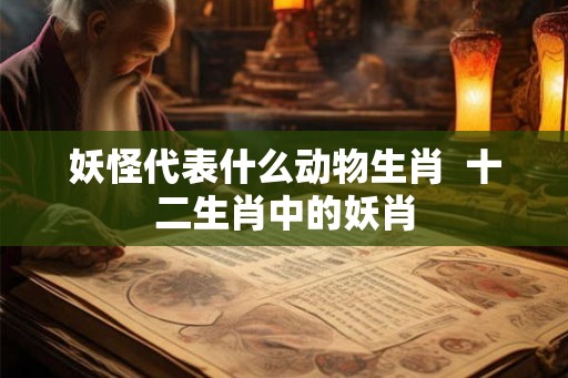 妖怪代表什么动物生肖 十二生肖中的妖肖 妖怪代表什么动物生肖 十二生肖中的妖肖