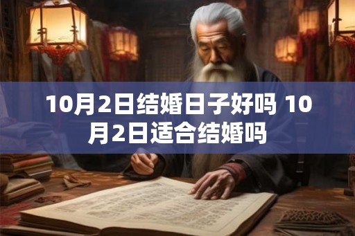 10月2日结婚日子好吗 10月2日适合结婚吗