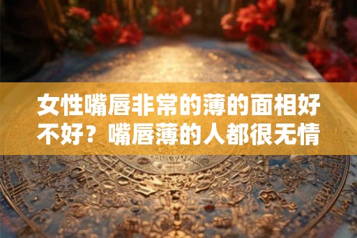 女性嘴唇非常的薄的面相好不好？嘴唇薄的人都很无情吗？