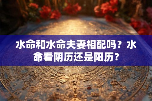 水命和水命夫妻相配吗？水命看阴历还是阳历？