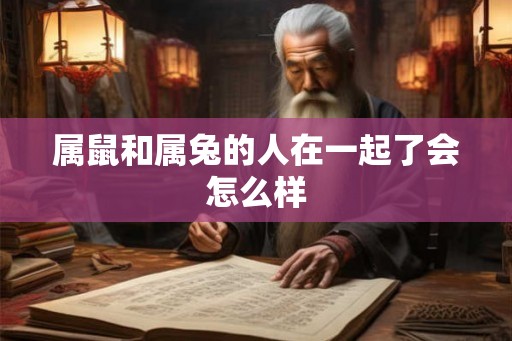 属鼠和属兔的人在一起了会怎么样