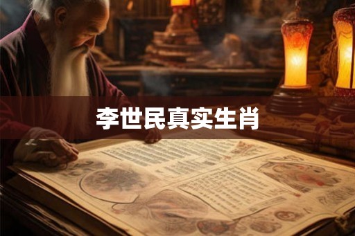 李世民真实生肖 李世民真实生肖