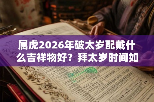 属虎2026年破太岁配戴什么吉祥物好？拜太岁时间如何选择？