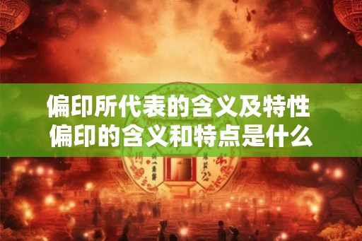 偏印所代表的含义及特性 偏印的含义和特点是什么