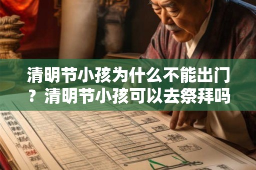 清明节小孩为什么不能出门？清明节小孩可以去祭拜吗？