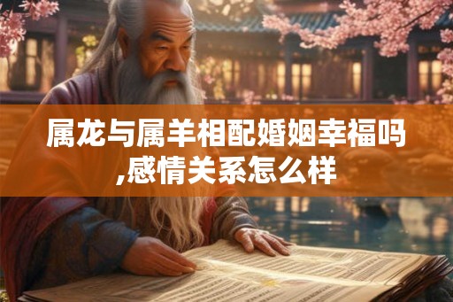 属龙与属羊相配婚姻幸福吗,感情关系怎么样 属龙与属羊相配婚姻幸福吗,感情关系怎么样