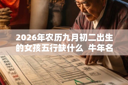 2026年农历九月初二出生的女孩五行缺什么  牛年名字推荐