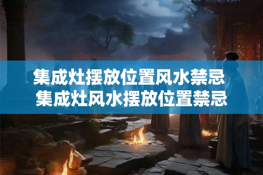 集成灶摆放位置风水禁忌 集成灶风水摆放位置禁忌 集成灶摆放位置风水禁忌 集成灶风水摆放位置禁忌