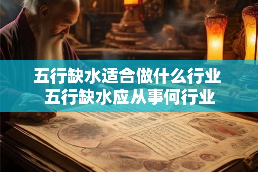 五行缺水适合做什么行业 五行缺水应从事何行业 五行缺水适合做什么行业 五行缺水应从事何行业