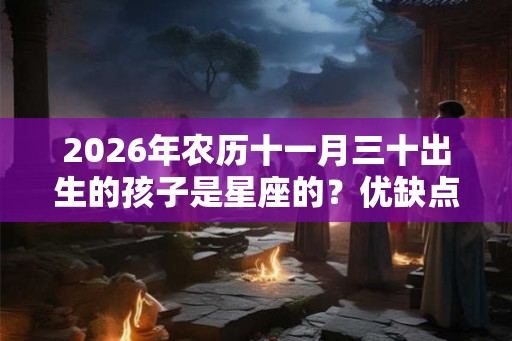 2026年农历十一月三十出生的孩子是星座的?优缺点分别是什么? 2026年农历十一月三十出生的孩子是星座的?优缺点分别是什么?