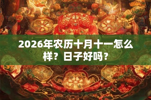 2026年农历十月十一怎么样？日子好吗？