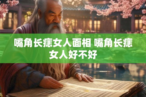 嘴角长痣女人面相 嘴角长痣女人好不好
