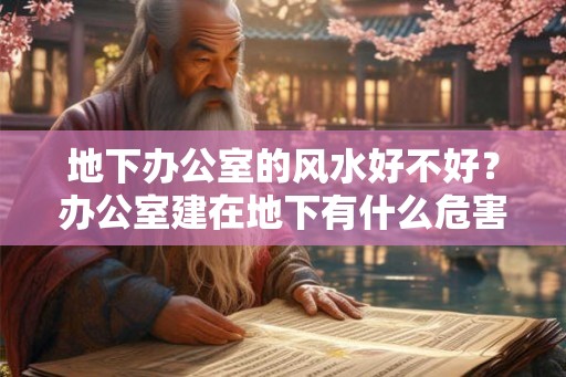地下办公室的风水好不好？办公室建在地下有什么危害？