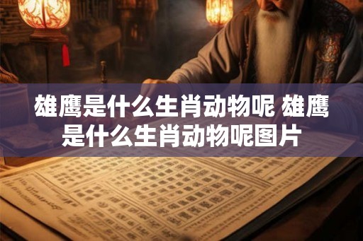 雄鹰是什么生肖动物呢 雄鹰是什么生肖动物呢图片 雄鹰是什么生肖动物呢 雄鹰是什么生肖动物呢图片