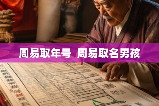 周易取年号  周易取名男孩