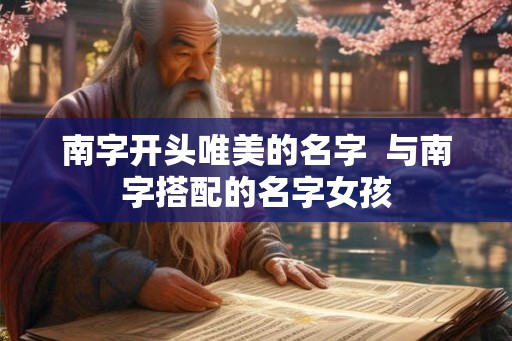 南字开头唯美的名字  与南字搭配的名字女孩
