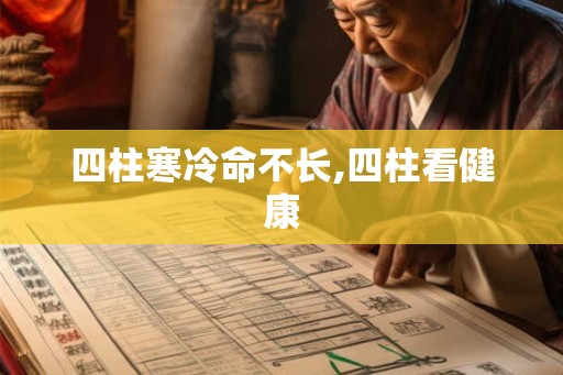 四柱寒冷命不长,四柱看健康