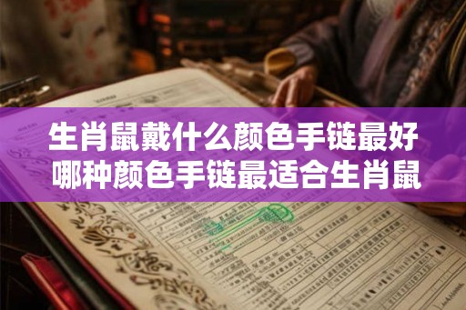 生肖鼠戴什么颜色手链最好 哪种颜色手链最适合生肖鼠