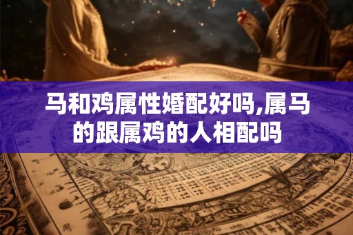 马和鸡属性婚配好吗,属马的跟属鸡的人相配吗