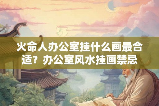 火命人办公室挂什么画最合适?办公室风水挂画禁忌 火命人办公室挂什么画最合适?办公室风水挂画禁忌