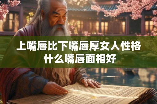 上嘴唇比下嘴唇厚女人性格 什么嘴唇面相好