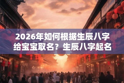 2026年如何根据生辰八字给宝宝取名？生辰八字起名有何讲究？