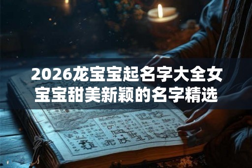 2026龙宝宝起名字大全女宝宝甜美新颖的名字精选