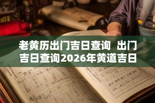 老黄历出门吉日查询 出门吉日查询2026年黄道吉日 老黄历出门吉日查询 出门吉日查询2026年黄道吉日