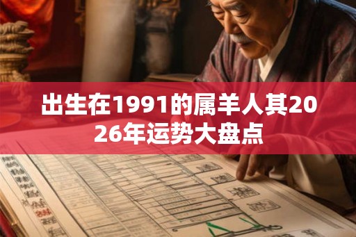 出生在1991的属羊人其2026年运势大盘点