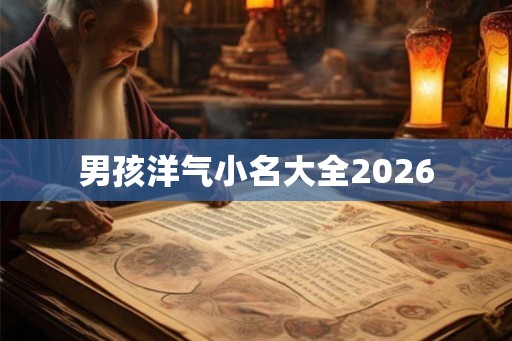男孩洋气小名大全2026 男孩洋气小名大全2026