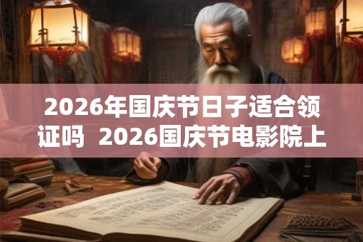 2026年国庆节日子适合领证吗  2026国庆节电影院上映的电影