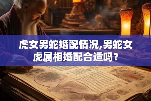 虎女男蛇婚配情况,男蛇女虎属相婚配合适吗? 虎女男蛇婚配情况,男蛇女虎属相婚配合适吗?