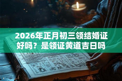 2026年正月初三领结婚证好吗？是领证黄道吉日吗