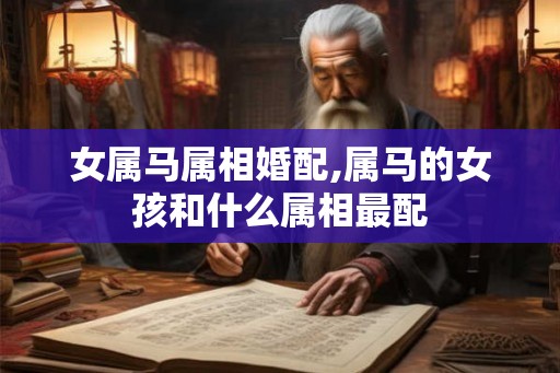 女属马属相婚配,属马的女孩和什么属相最配
