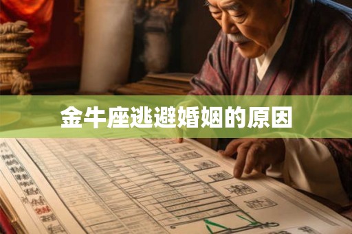 金牛座逃避婚姻的原因