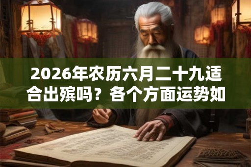 2026年农历六月二十九适合出殡吗？各个方面运势如何？
