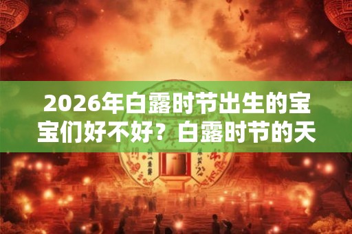 2026年白露时节出生的宝宝们好不好？白露时节的天气如何？