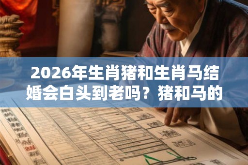 2026年生肖猪和生肖马结婚会白头到老吗？猪和马的婚姻相配吗？