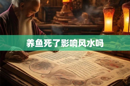养鱼死了影响风水吗