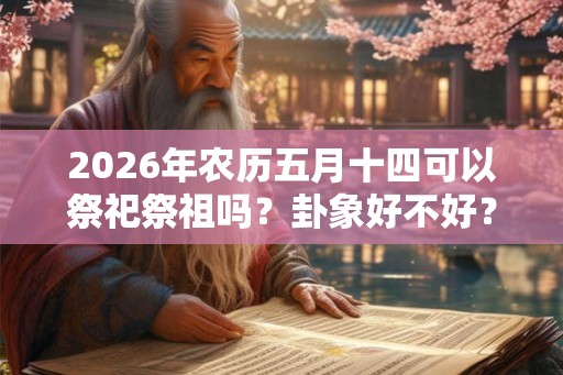 2026年农历五月十四可以祭祀祭祖吗？卦象好不好？