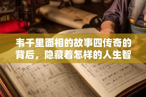 韦千里面相的故事四传奇的背后，隐藏着怎样的人生智慧？