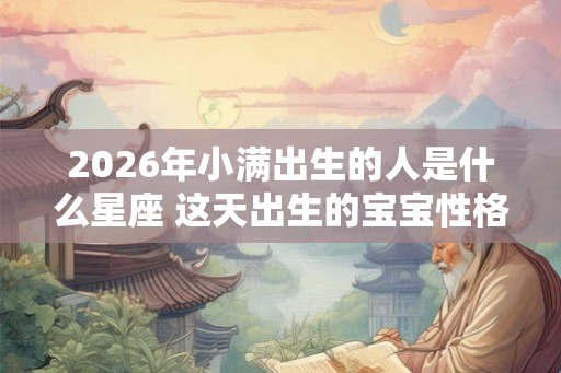 2026年小满出生的人是什么星座 这天出生的宝宝性格分析