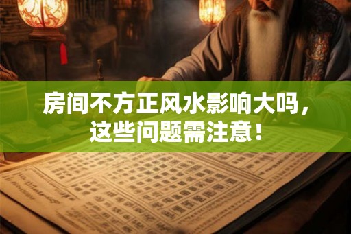 房间不方正风水影响大吗，这些问题需注意！