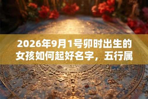 2026年9月1号卯时出生的女孩如何起好名字,五行属什么 2026年9月1号卯时出生的女孩如何起好名字,五行属什么