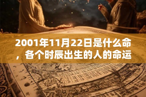 2001年11月22日是什么命，各个时辰出生的人的命运
