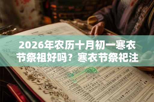 2026年农历十月初一寒衣节祭祖好吗？寒衣节祭祀注意事项