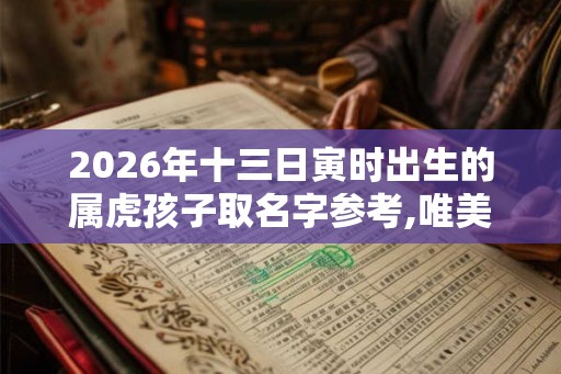 2026年十三日寅时出生的属虎孩子取名字参考,唯美名字 2026年十三日寅时出生的属虎孩子取名字参考,唯美名字
