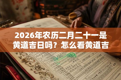 2026年农历二月二十一是黄道吉日吗？怎么看黄道吉日？
